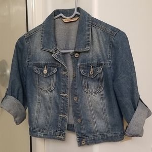 Cropped Jean jacket